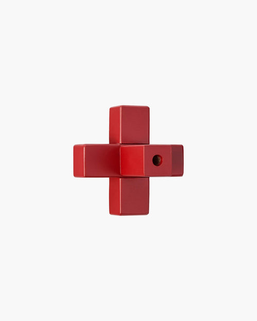 noo.ma Dodi houten wandhaken set van 2 - Marron Red