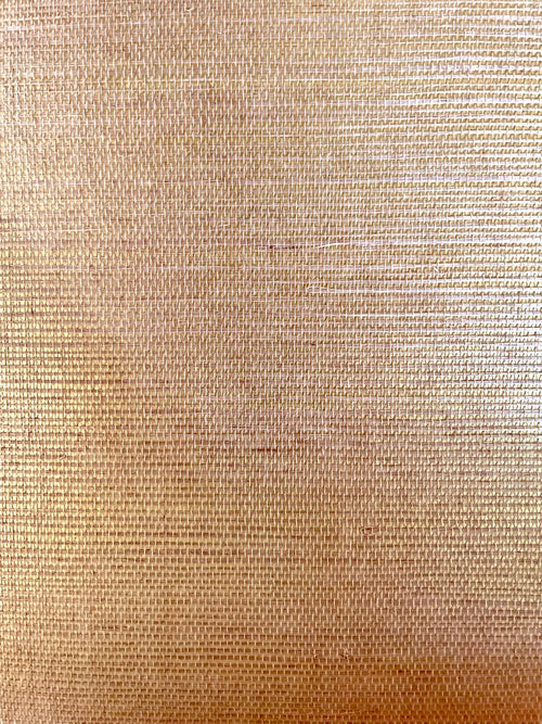 Natuurlijk behang roze champagne goud metallic
