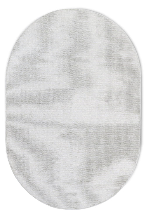 Villeroy & Boch 1748 Wool Rug Francois Natural White 160x230 Oval cm