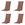 Madison tuinstoelkussen hoge rug Panama - bruin - 123x50x5cm - set van 4