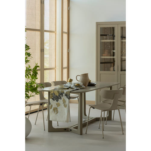 WOOOD eettafel Ferion - Mango Hout - Mud - 76x240x90