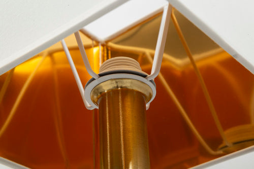 Mauro Ferretti wandlamp - goud/wit