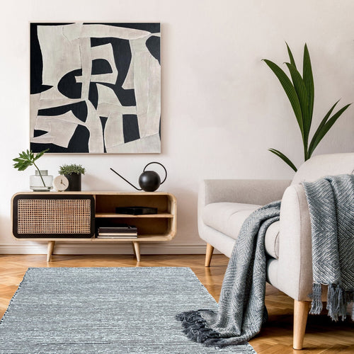 AFK Living vloerkleed Bartolo - handgemaakt - Gerecycled katoen - 160 x 230 cm - vtwonen shop