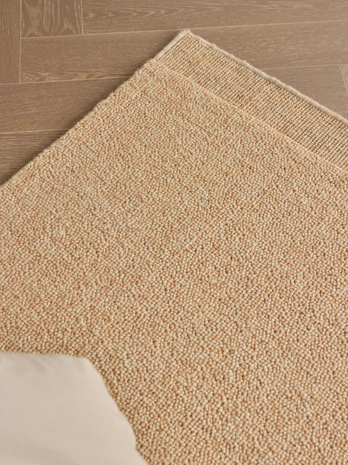 benuta wollen vloerkleed Imke - abrikoos - 200x300 cm