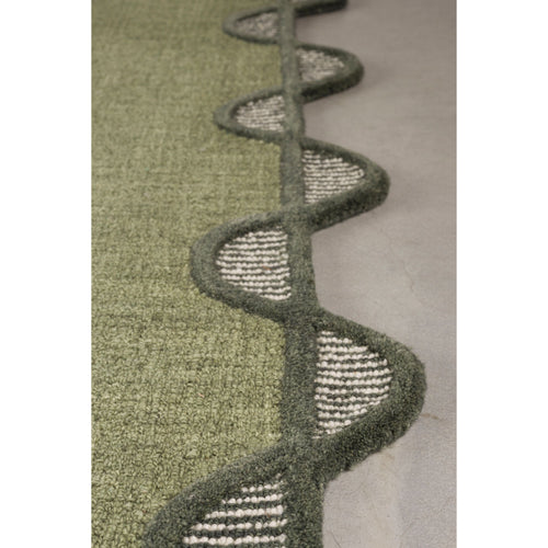 Bold Monkey Sugar Lines Vloerkleed 160 x 230 cm - Groen - vtwonen shop