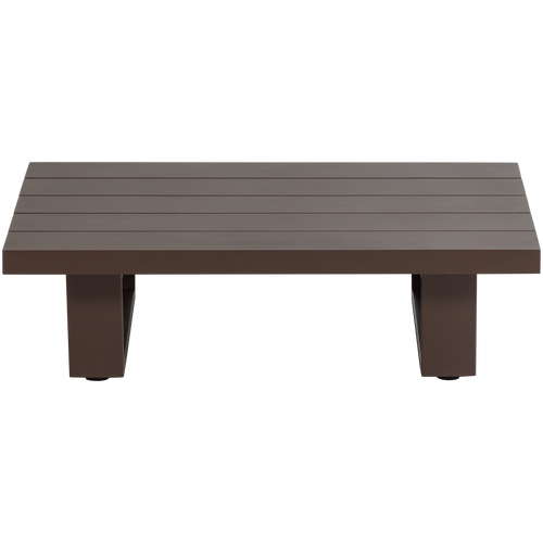 WOOOD salontafel tuin Bear - Aluminium - Bruin - 25x87x87