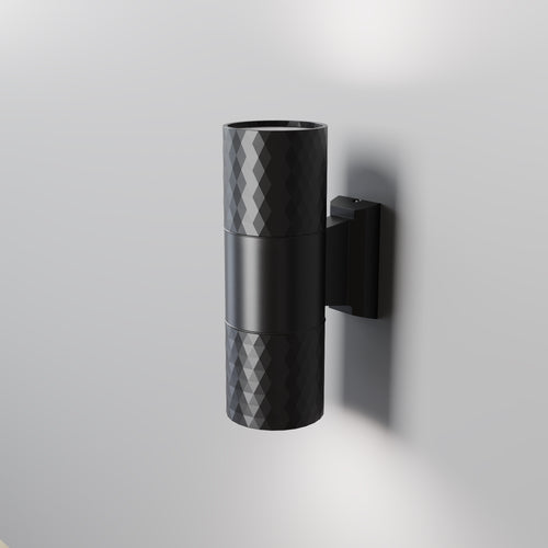 Maytoni Outdoor - Wandlamp Bowery - Zwart - Ø6,5 - vtwonen shop