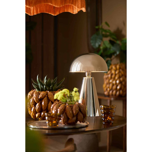Light & Living tafellamp Surrina - zilver - Ø26cm