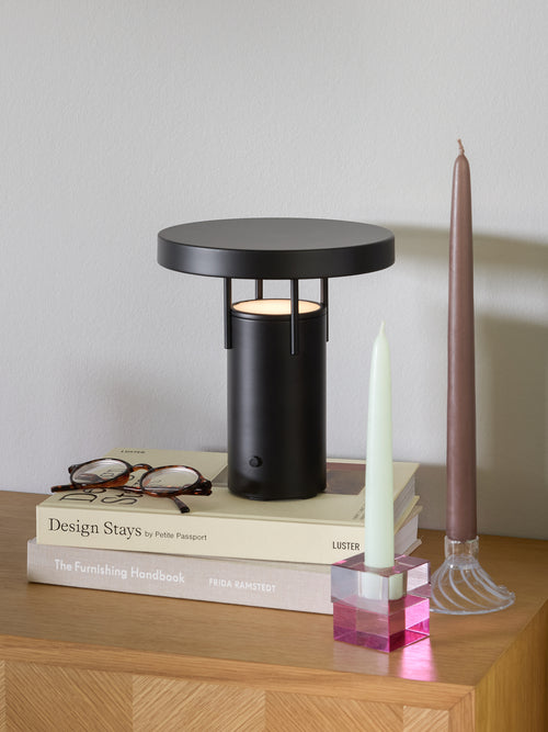 Hübsch lamp BringMe - acryl/ijzer - ø18xh20cm