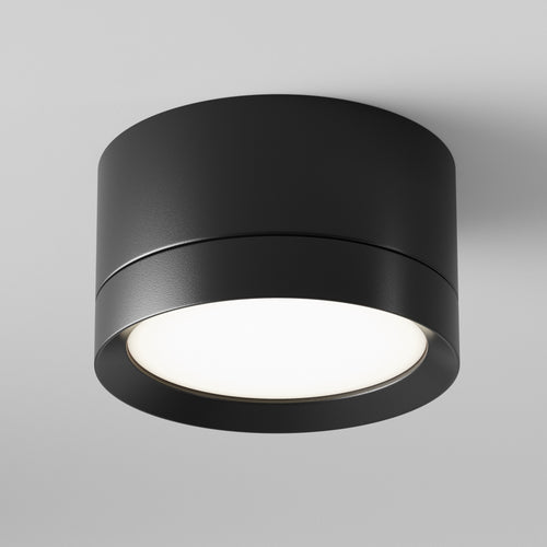 Maytoni plafondlamp Hoop - Zwart - 8.5x8.5x5 cm