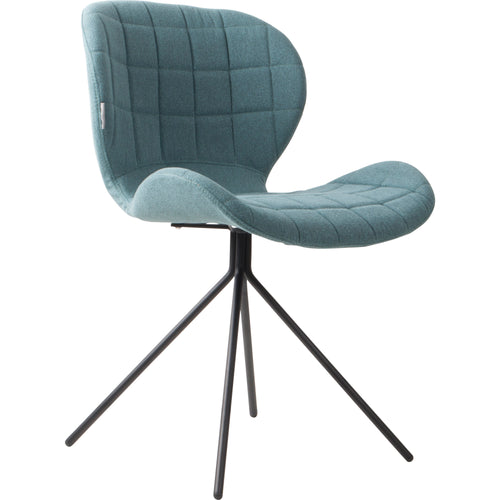 Zuiver OMG Eetkamerstoelen Blauw - Set van 2 - vtwonen shop