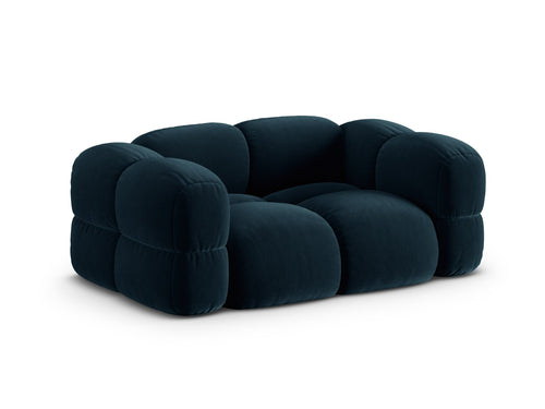 Cosmopolitan Design Bank Loretto 2-zits, flueel diepe olie - 100x180x68cm