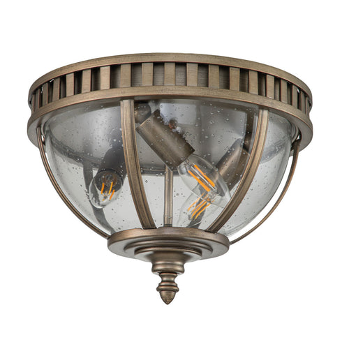 Elstead Kichler Halleron Buiten decoratief verzonken brons, IP44