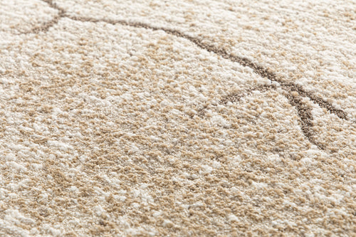 AFK Living vloerkleed Crackle - Zacht comfort voor elke dag en OEKO-TEX® Standard 100 gecertificeerd. - beige - 120x170 cm