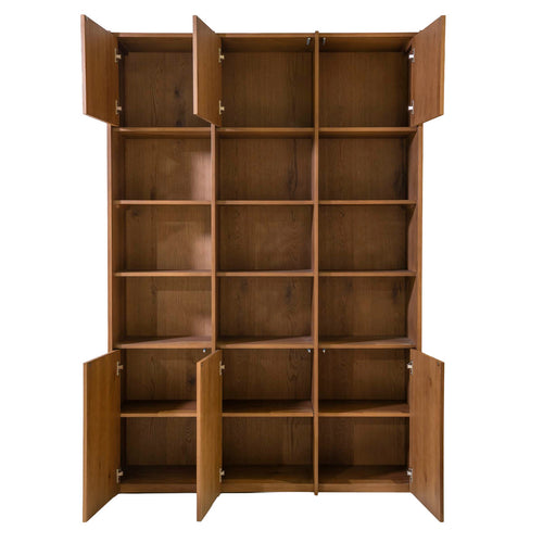 DÉJA Living Wandkast Soria - Bruin Eiken - 135x40x200cm