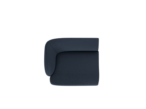 Micadoni linker module Miley boucle donkerblauw - 90x90x70cm