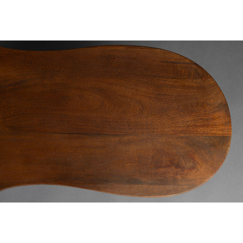 Dutchbone Tilon Salontafel Organische vorm Hout - Bruin - vtwonen shop