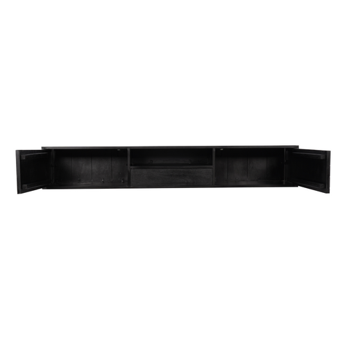 Starfurn  tv meubel New York - zwart - 35x200x33cm