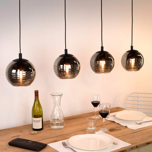 EGLO hanglamp Lemorieta - e27 - 111 cm - zwart/goud - vtwonen shop