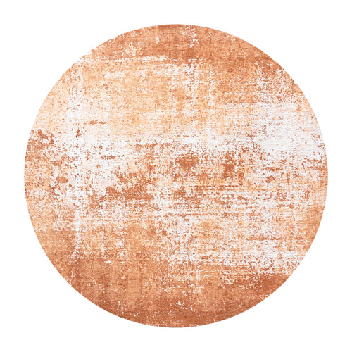 Ecorugs vloerkleed Mars - oranje - 240x240cm