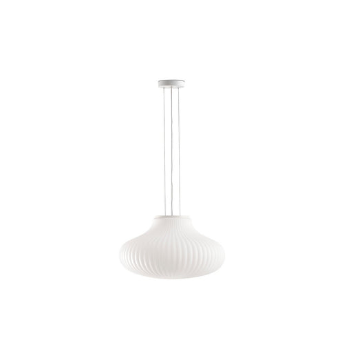 Faro ISABELLE 50cm Globe Hangende Plafondlamp Mat Wit