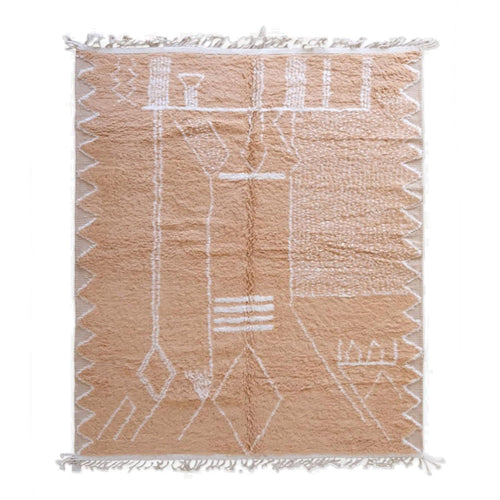 AFK Living vloerkleed Berber - handgemaakt - Wol - 250 cm x 300 cm