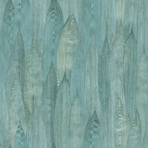 Origin Wallcoverings eco-texture vliesbehang bladeren lagunegroen - 53 cm x 10,05 m - 347369 - vtwonen shop