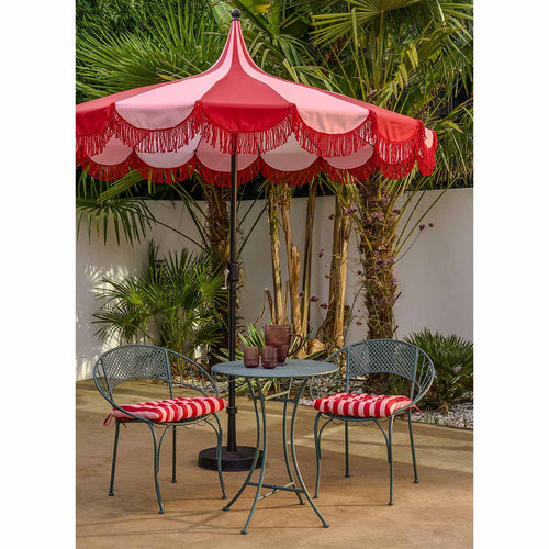 Edelman stokparasol Kim rood - Ø235 x 238 cm