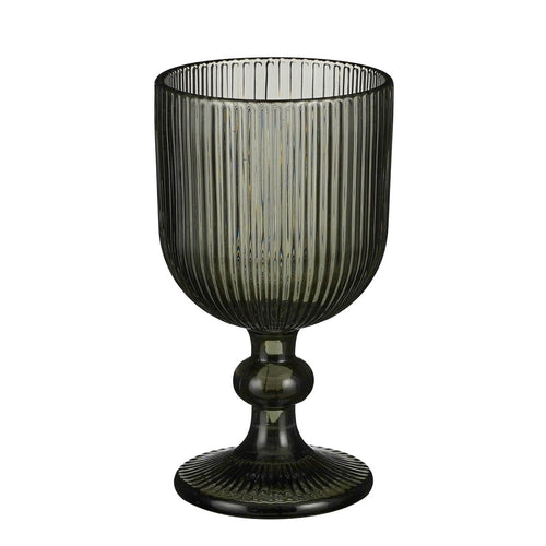 Mica Decorations Merlot Wijnglas - 250 ml - Glas - Grijs