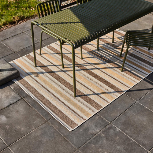 Mrcarpet buitenkleed Treviso - bruin/geel - 160 x 230cm