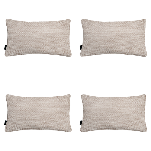 Madison sierkussen Richmond - beige - 30x50x10cm - set van 4