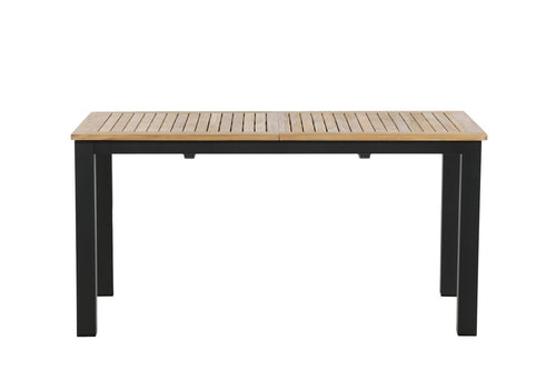 Rebellenclub Rechthoekige Tuintafel Castor - 152 x 90Ê cm - Zwart - vtwonen shop