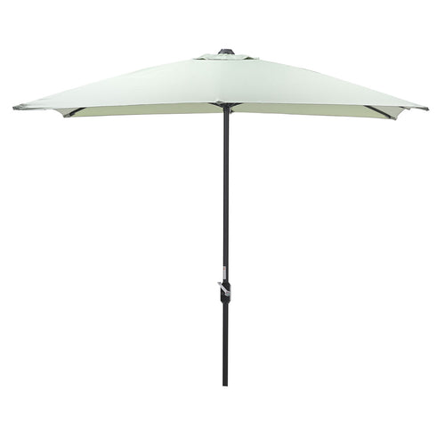 Lotus parasol - 250x250 cm - carbon black - olijf - vtwonen shop