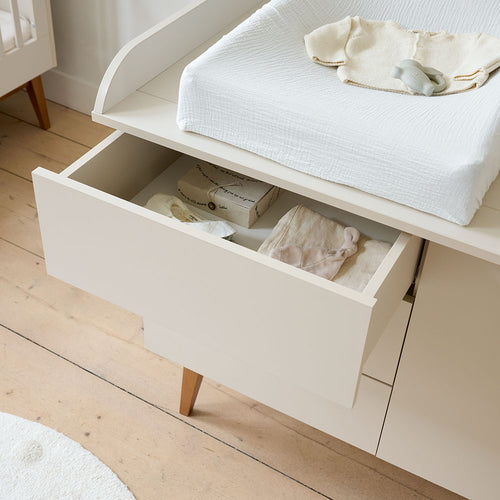 Petite Amélie Commode AMANDE - Spaanplaat - mushroom