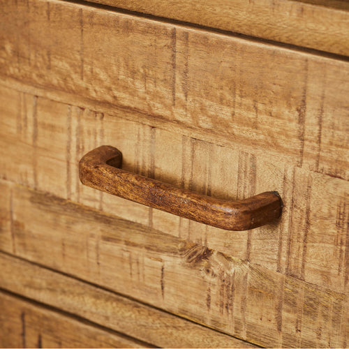 StarFurn Dressoir Omaha - Naturel Mangohout - 220x45x90cm - vtwonen shop