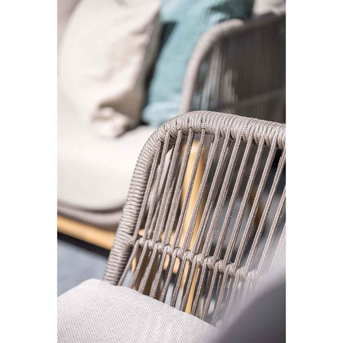 Garden Impressions loungeset Aberdeen grey sand 5-delig