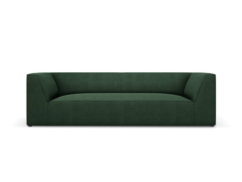 Micadoni Bank Ruby 3-zits, structurele stof, groente - 93x232x69cm