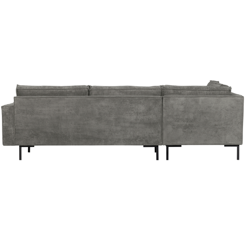 WOOOD hoekbank links Arwin - Ribstof - Olijfgroen - vtwonen shop