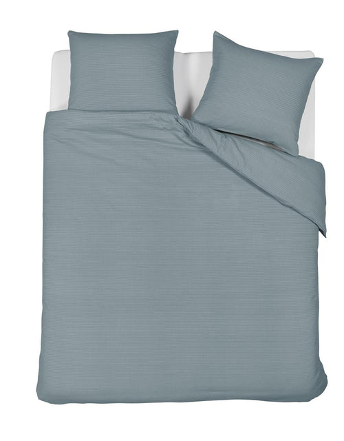 Beddinghouse Summer dekbedovertrek - Effen - Lits-jumeaux - 240x200/220 - Blue Grey - vtwonen shop