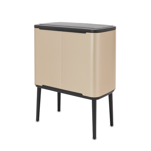 Bo Touch Bin, met 1 binnenemmer, 36 liter - Metallic Gold - vtwonen shop