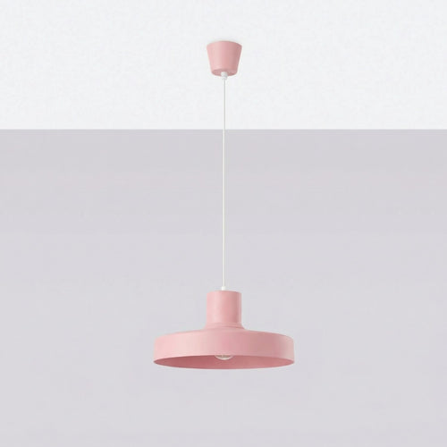 Sollux Lighting Hanglamp BILO roze - 35x35x120cm