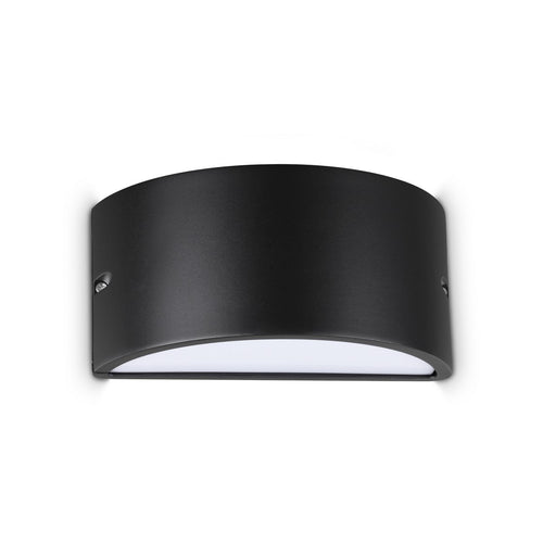 Ideal Lux REX Buitenwandlamp met op- en neergaande functie, zwart, 1x E27, IP44