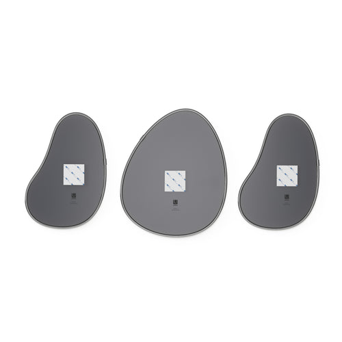 Umbra Hubba Pebble spiegels, set van 3