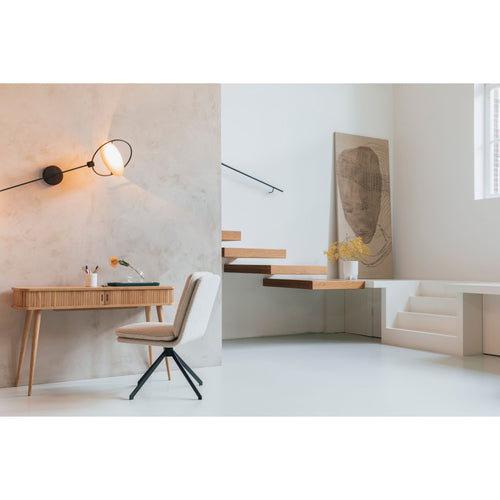 Zuiver Barbier Consoletafel/ Wandtafel Hout Naturel