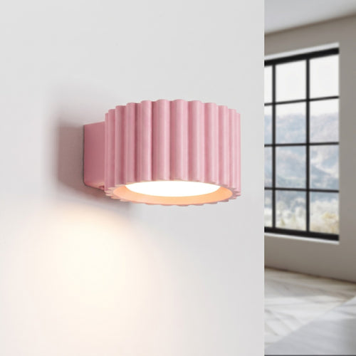 Sollux Lighting Wandlamp AURA roze Gx53 - 10x12x6cm