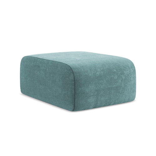 LaMiaSofa Poef Cervo - chenille stof - jeans - 72x94x42