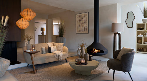 Light & Living hanglamp SUKAU - Ø38x32cm - bruin - vtwonen shop