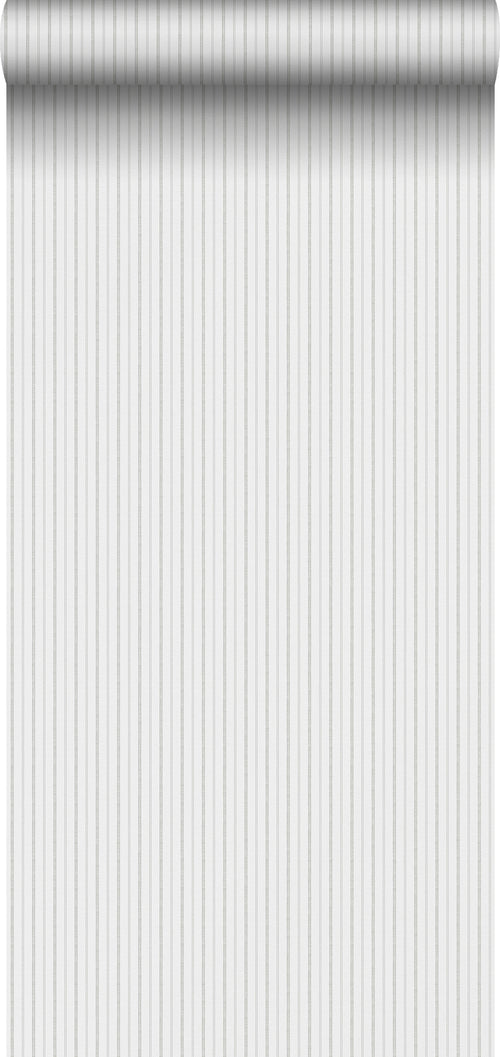 Sanders & Sanders behang strepen donkergrijs - 53 cm x 10.05 m - 640710