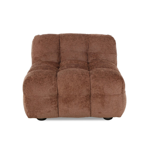 DÉJA Living Fauteuil Cillán - Cognac Stof - 95x105x74cm