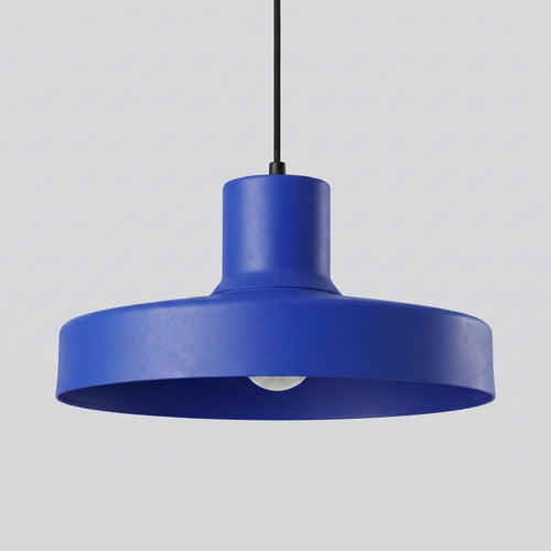 Sollux Lighting Hanglamp BILO ultramarijn - 35x35x120cm